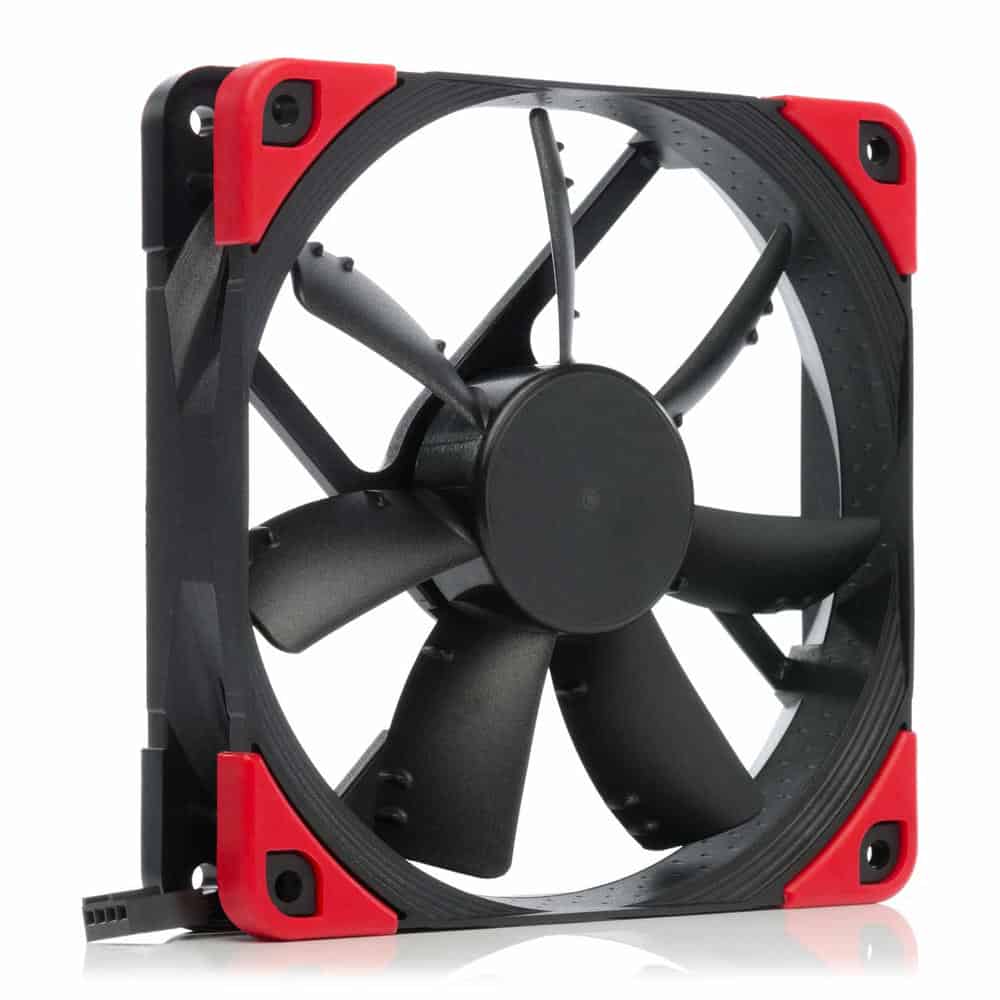 (image for) Noctua 120mm NF-S12A PWM CHROMAX Airflow Fan with Swappable Anti-Vibration Pads